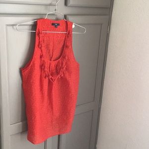 Red/orange Gap top!